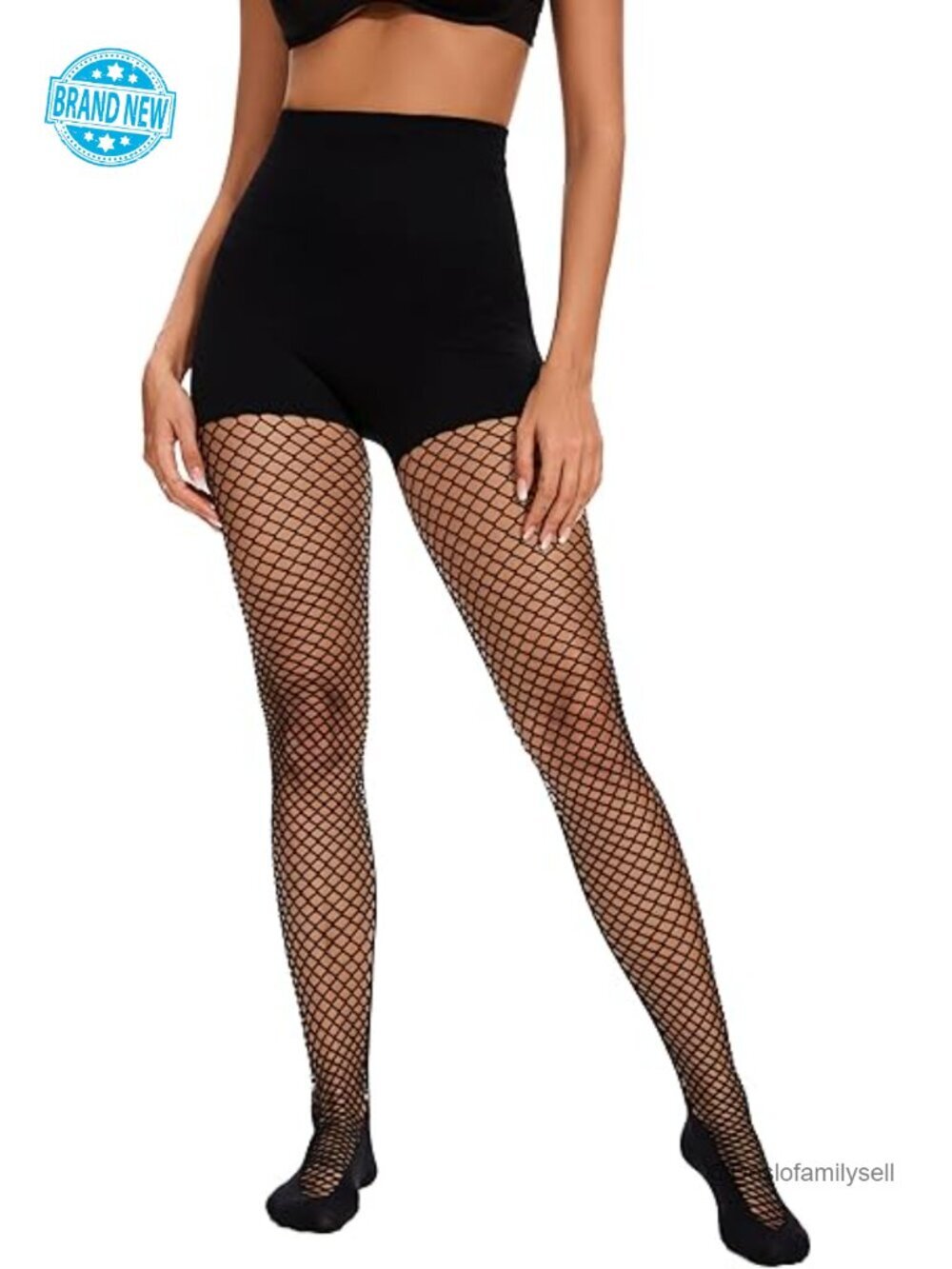 Fishnet Tights Shapewear High Waist Tummy Control Leggings for Women